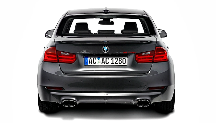 BMW 3 Schnitzer юбка заднего бампера